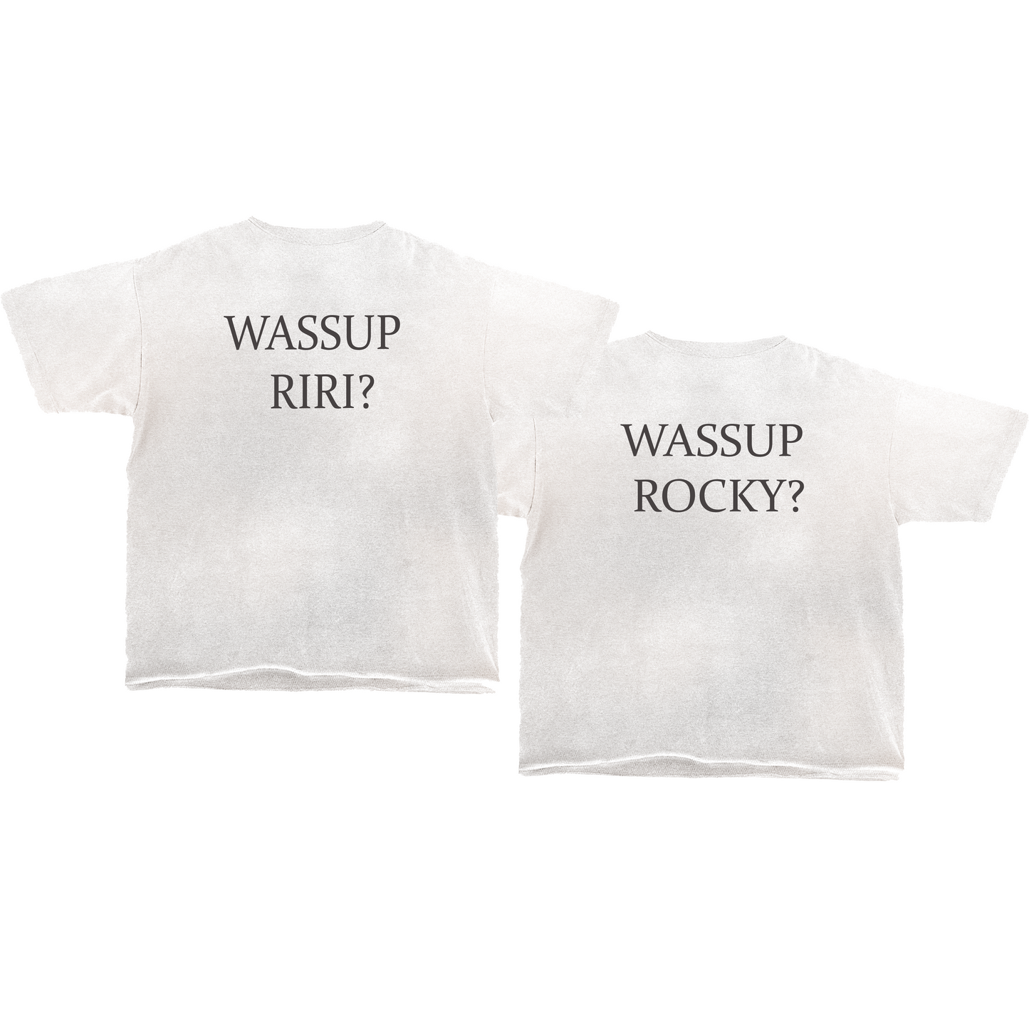 Rihanna "wassup rocky?" & Asap Rocky "wassup riri?"