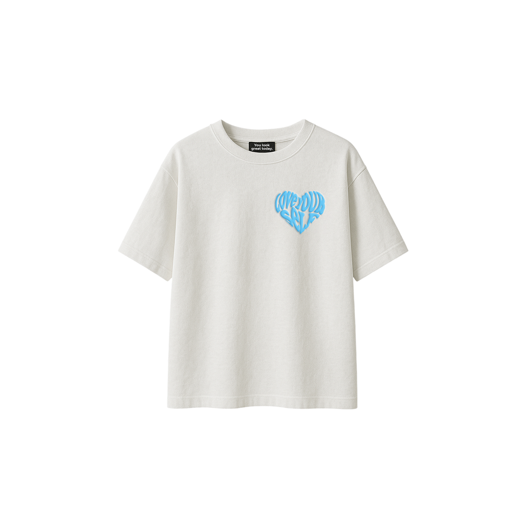 Love Your Self Couples Tee - Blue (His)