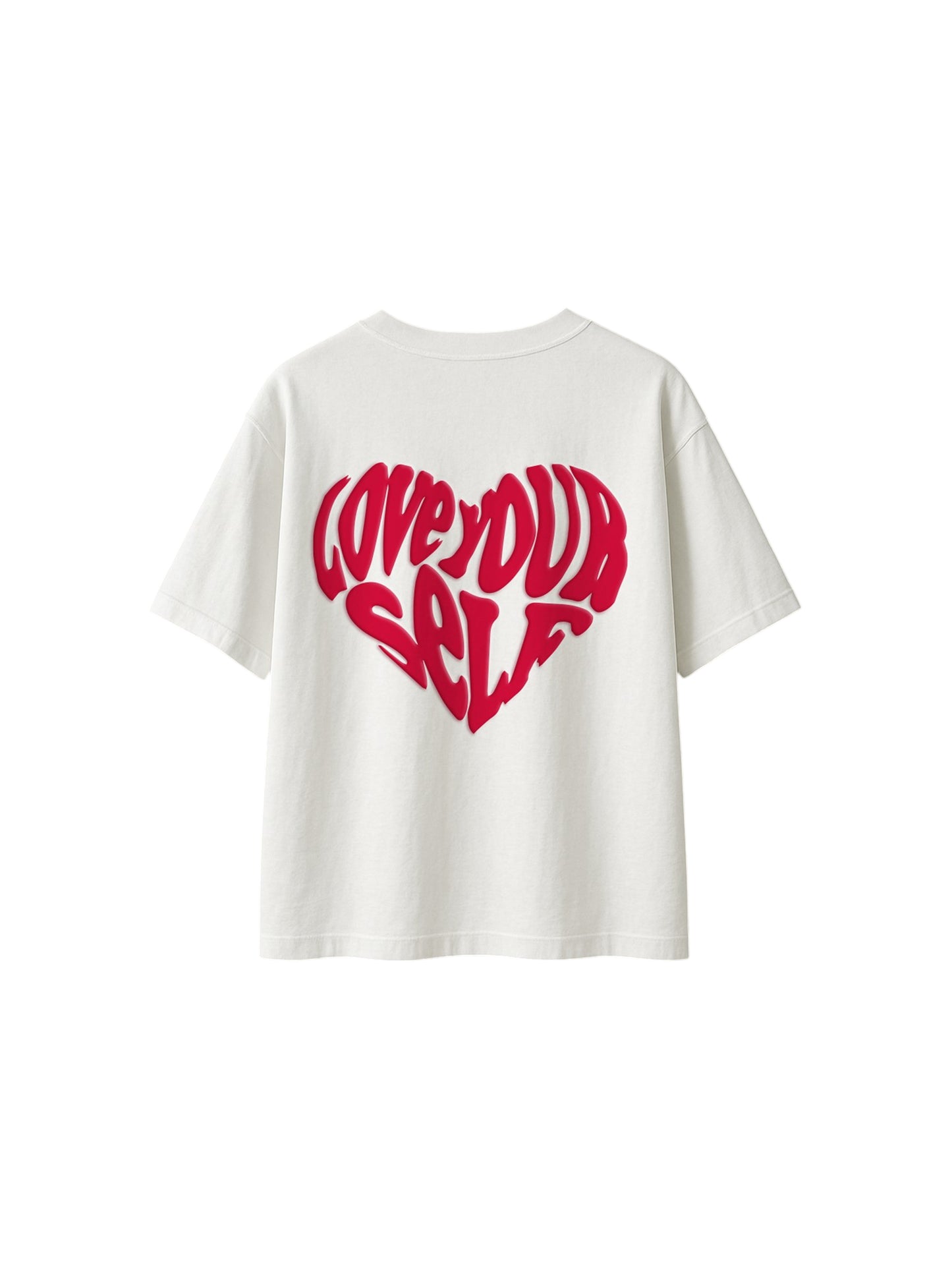 Love Your Self Couples Tee - White