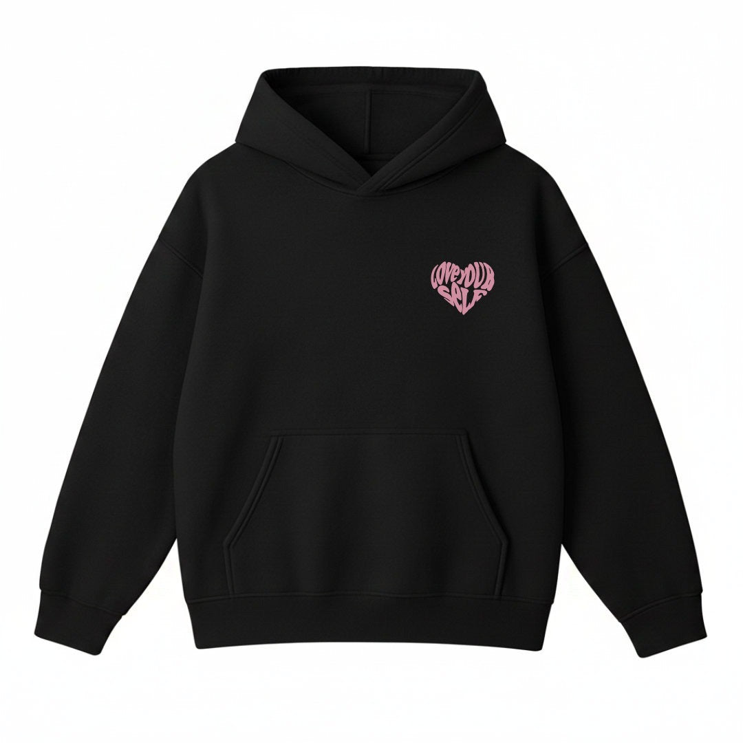 LOVE YOUR SELF COUPLE HOODIES (PINK|WHITE)
