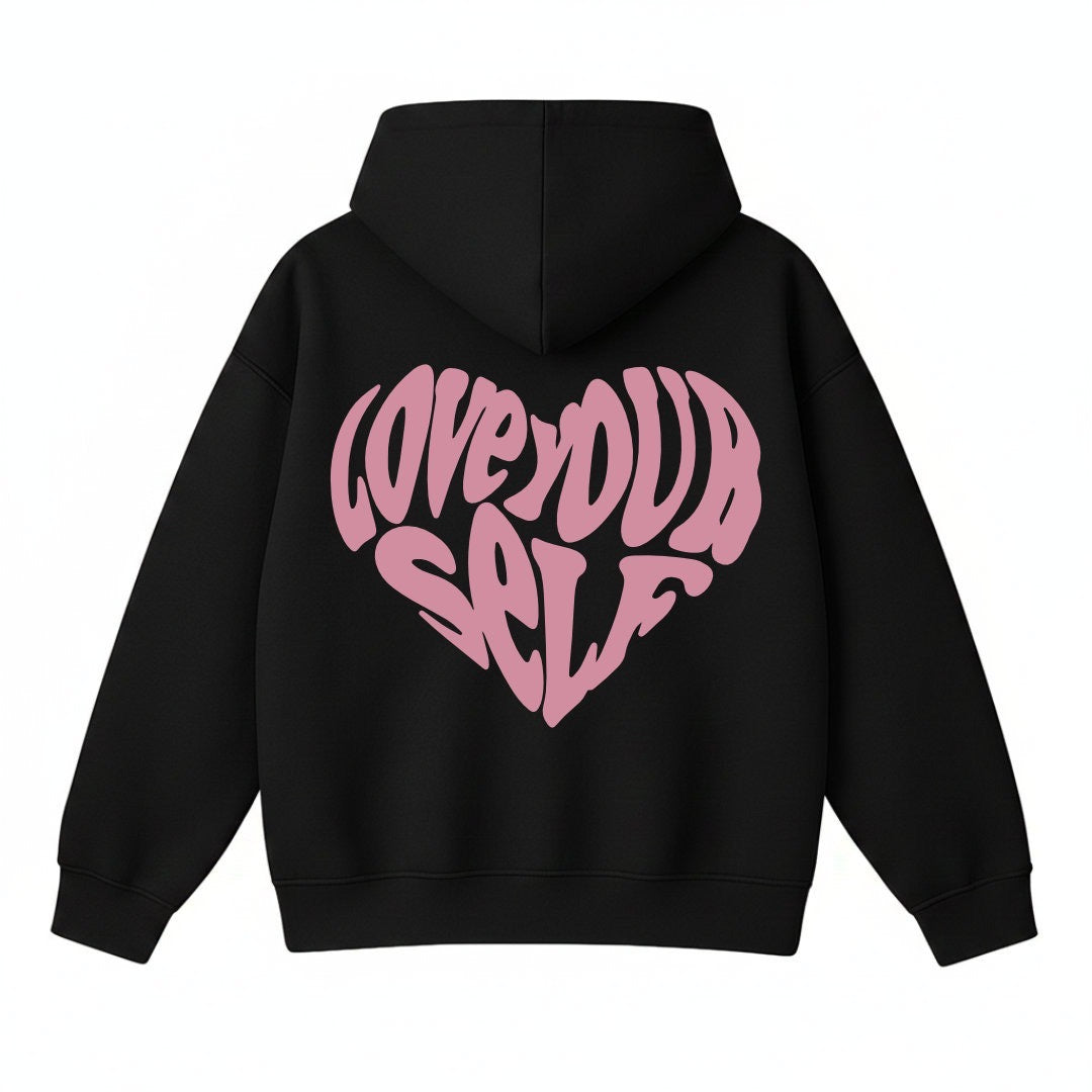 LOVE YOUR SELF COUPLE HOODIES (PINK|WHITE)