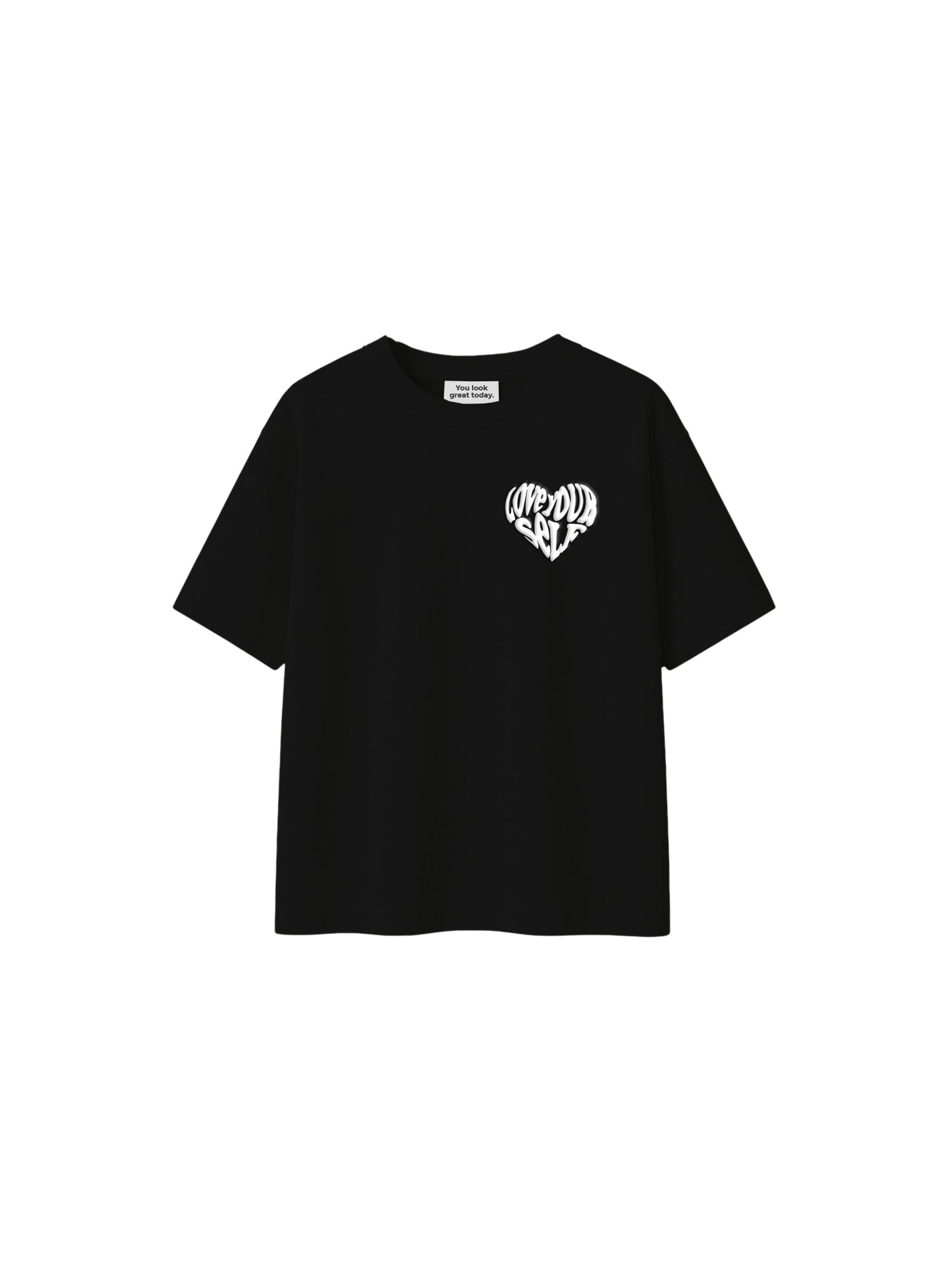 Love Your Self Couples Tee - Black